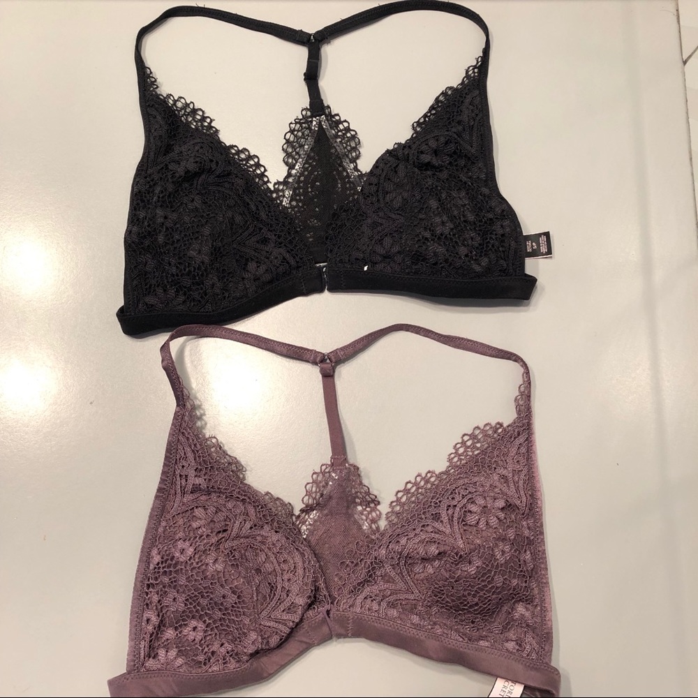 Victoria secrets lace bra bralette bundle!